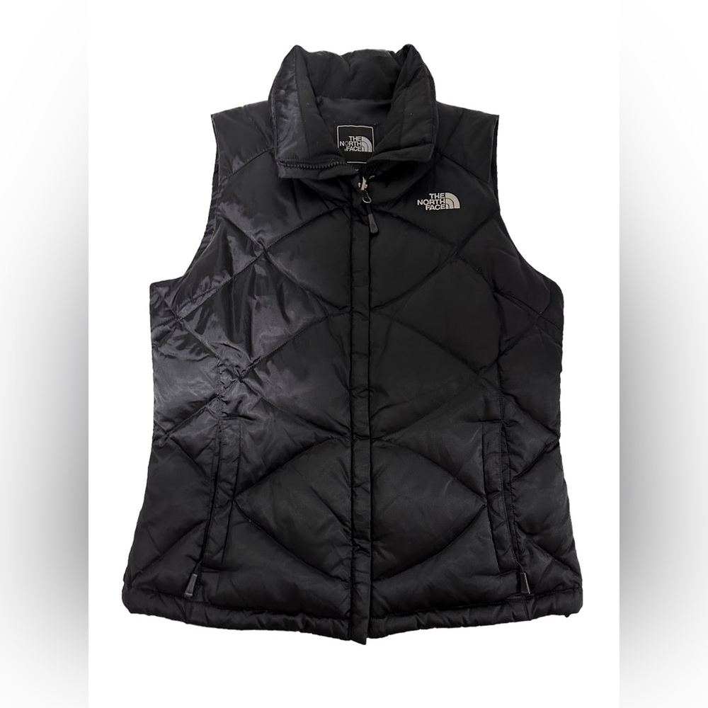 NorthFace Women’s Black Puffer Vest - Small